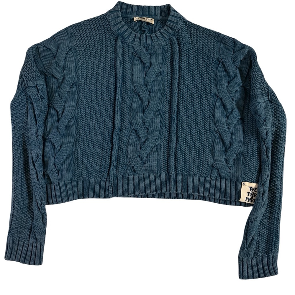 Free People Oversized Cable Knit Sweater
